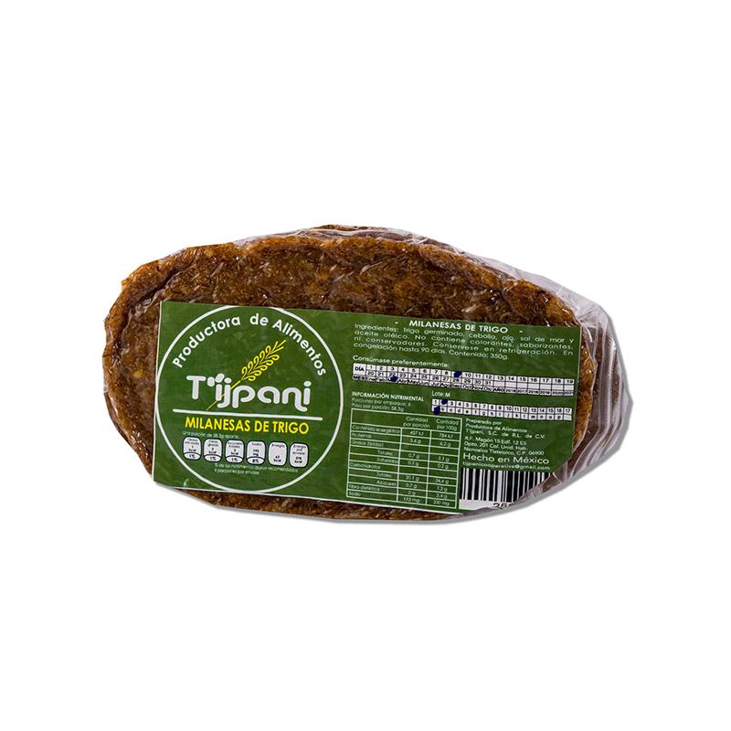 Milanesa de trigo germinado 350 g (Tijpani)