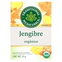 Te Organico de Jengibre 24g (Traditional medicinals)