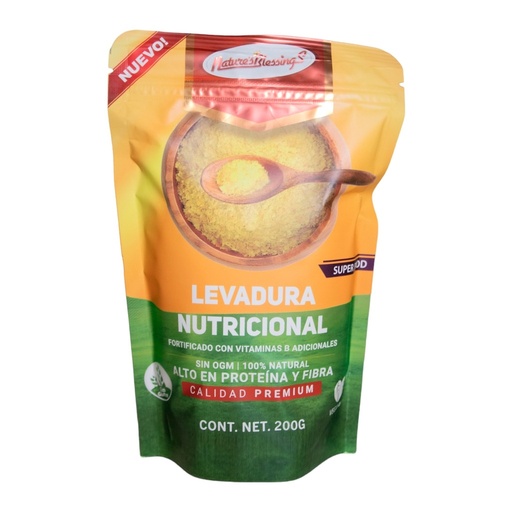 [7503012295851] Levadura nutricional 200g (Natures Blessings)