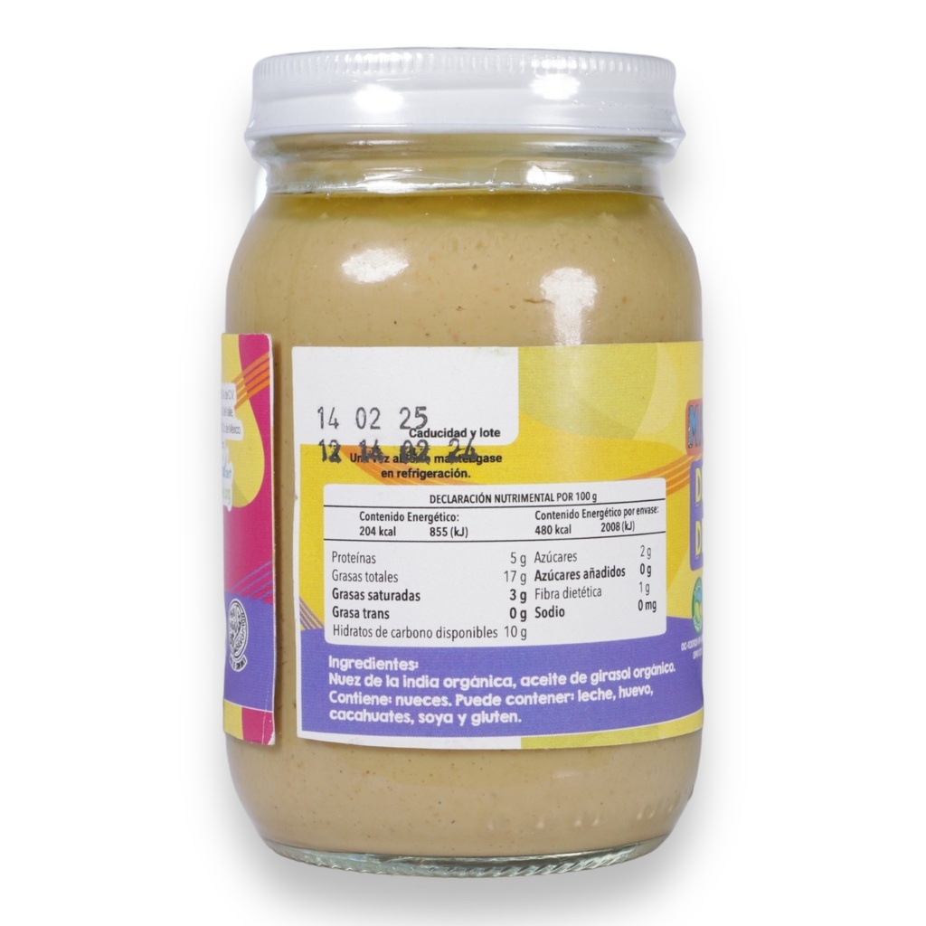 Mantequilla nuez india natural 235gr org (La Cocina Verde)