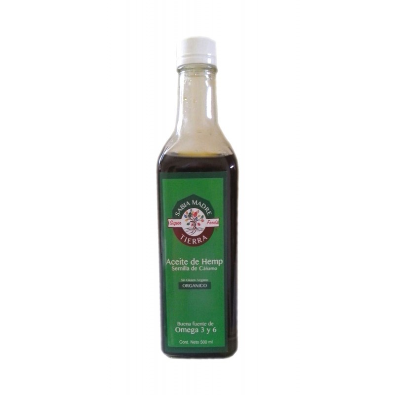 Aceite de Hemp 500ml Sabia Madre Tierra