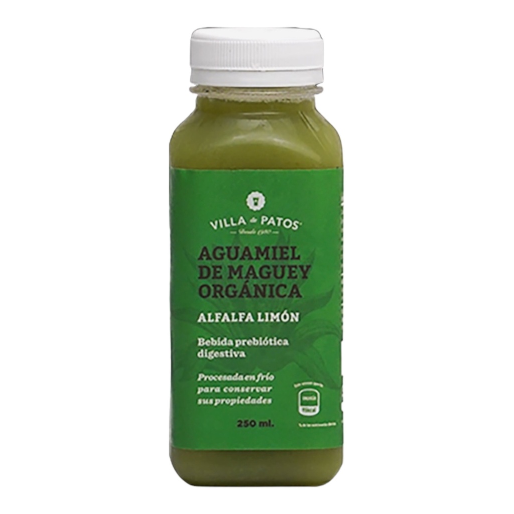 [7503008497153] Aguamiel de Maguey Limon Alfalfa 250ml (Villa de Patos)