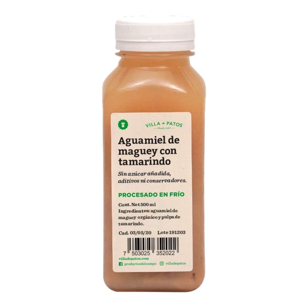 Aguamiel de Maguey Tamarindo 250ml (Villa de Patos)