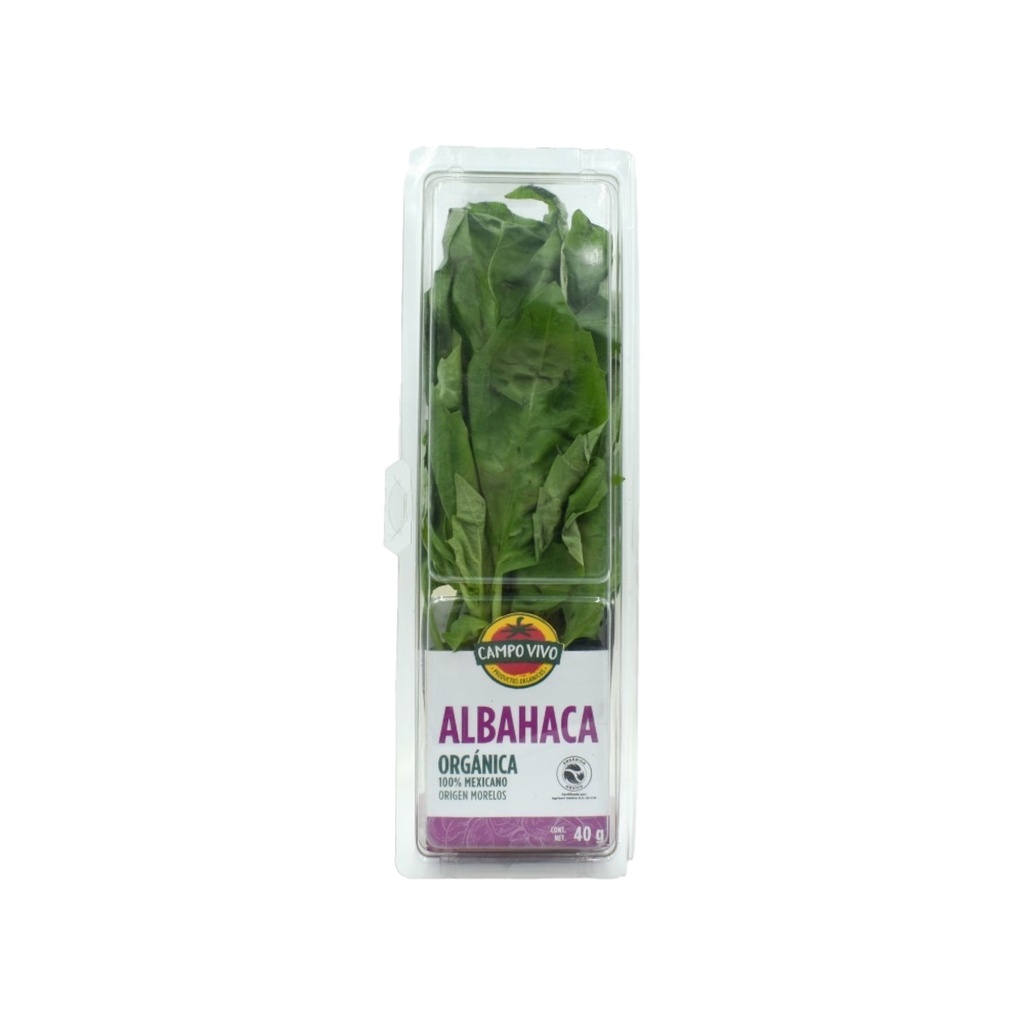 Albahaca 35g (Campo vivo)