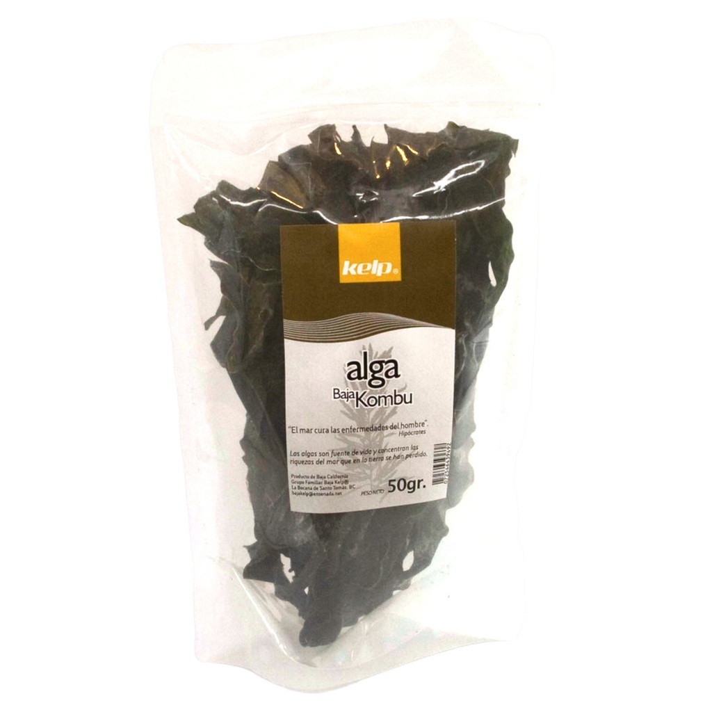 Alga Baja Kombu Fronda 50gr (Baja Kelp)
