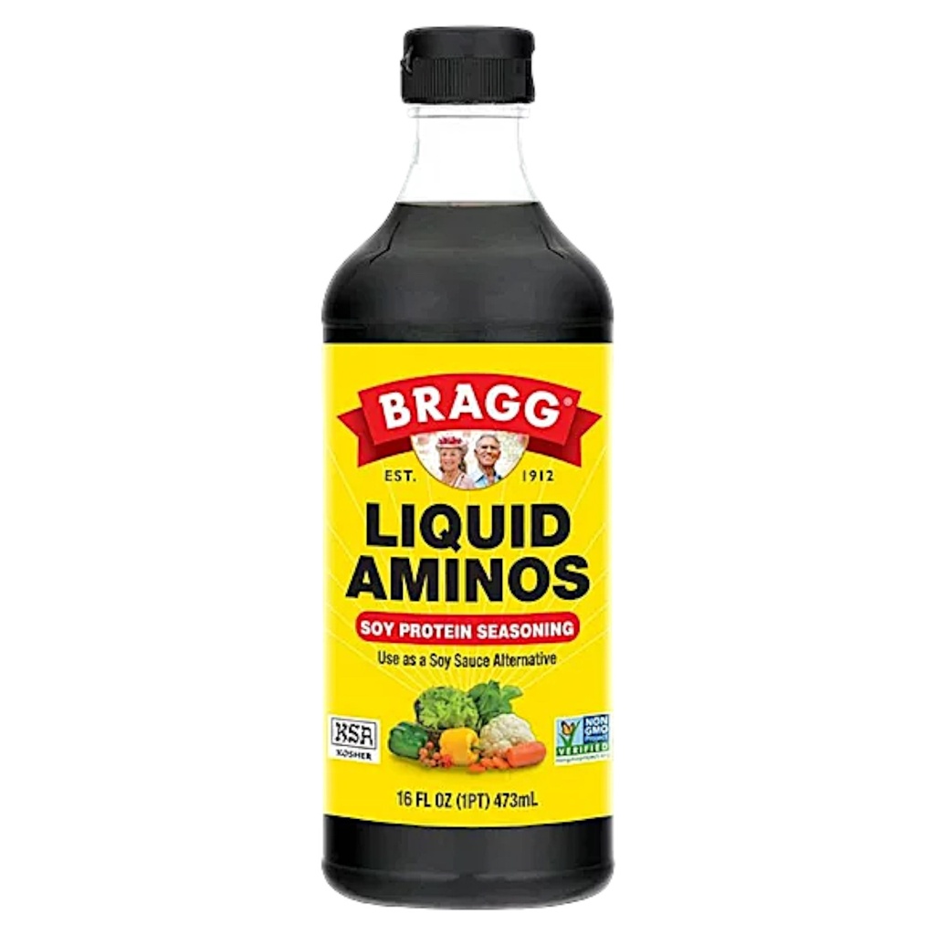 Aminos Liquidos de Proteina de Soya 473 ml (Bragg)