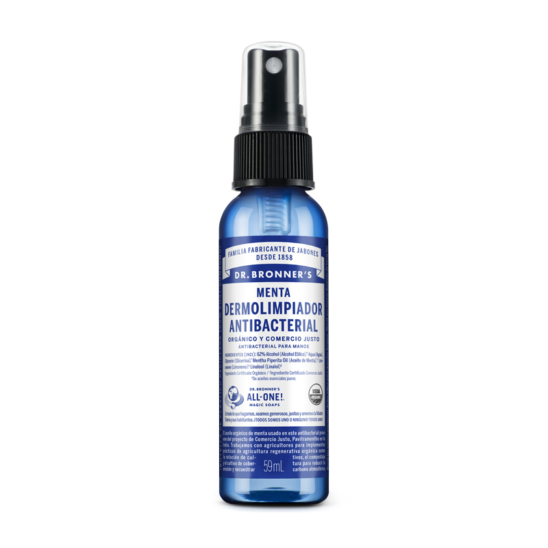Antibacterial de menta 59 ml (Dr Bronners)