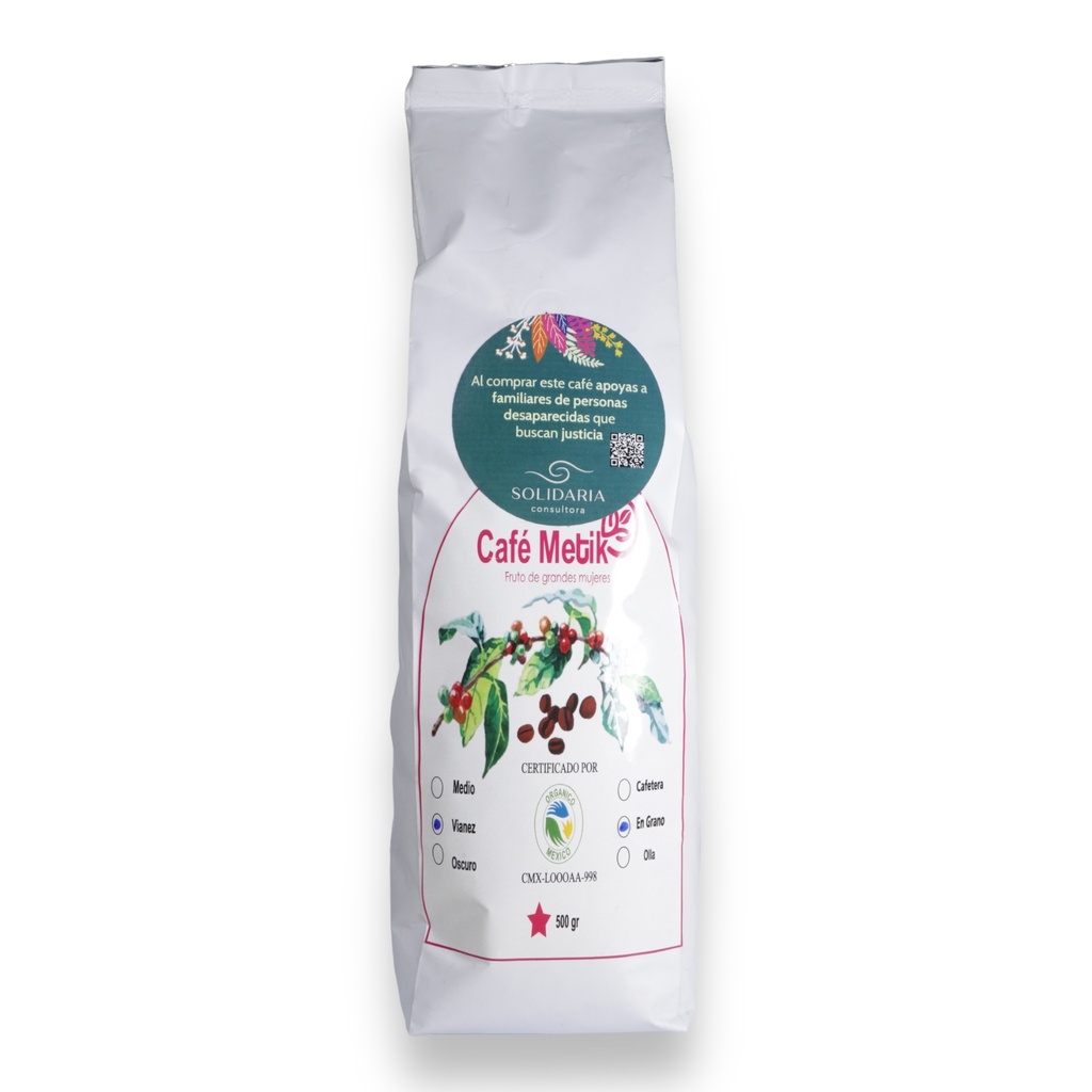[metik500] Café Orgánico Metik 500gr (Metik)
