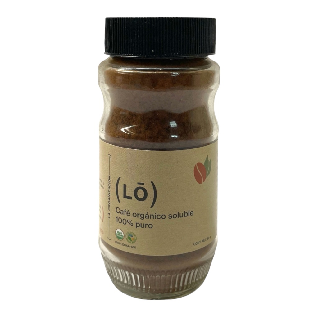 Café Soluble Orgánico 100 g (La Organización)