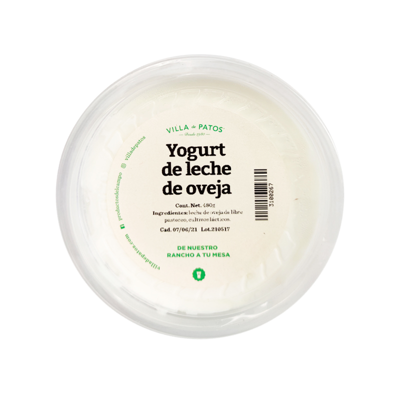 Yogurt de Oveja 480 g (Villa de Patos)
