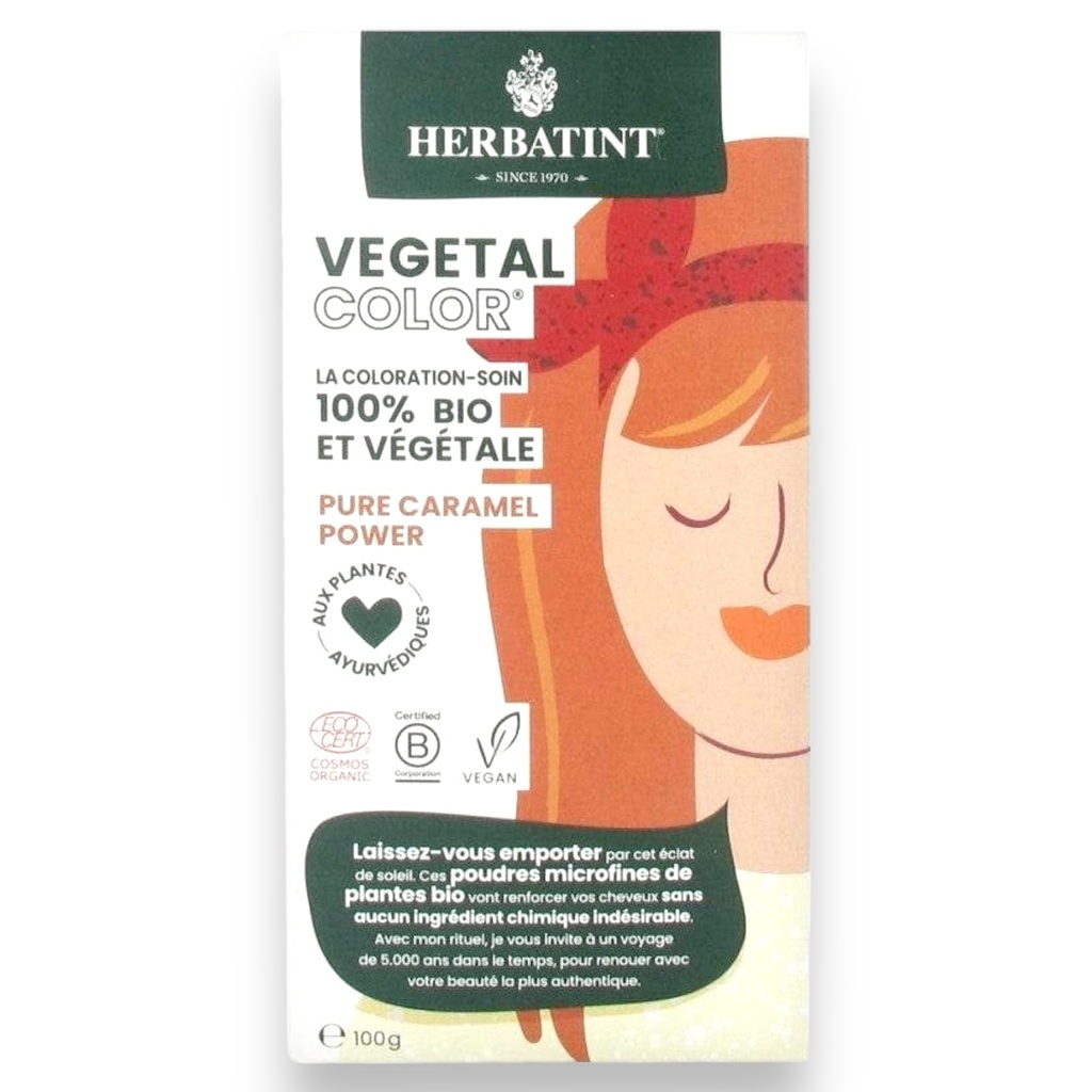 Tinte Vegetal color Caramel 100g (Herbatint)