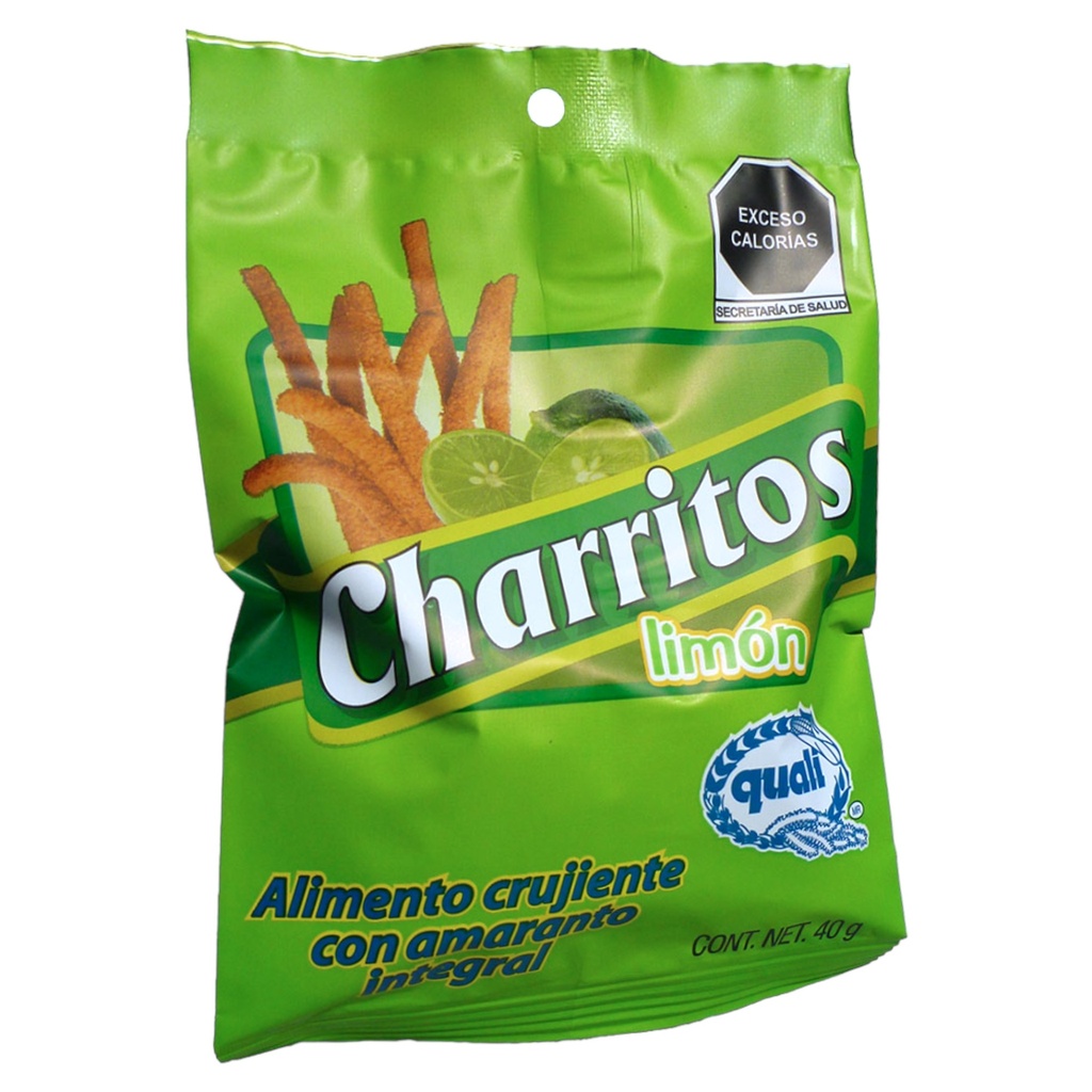Charritos de Amaranto con Limon 40 g (Quali)