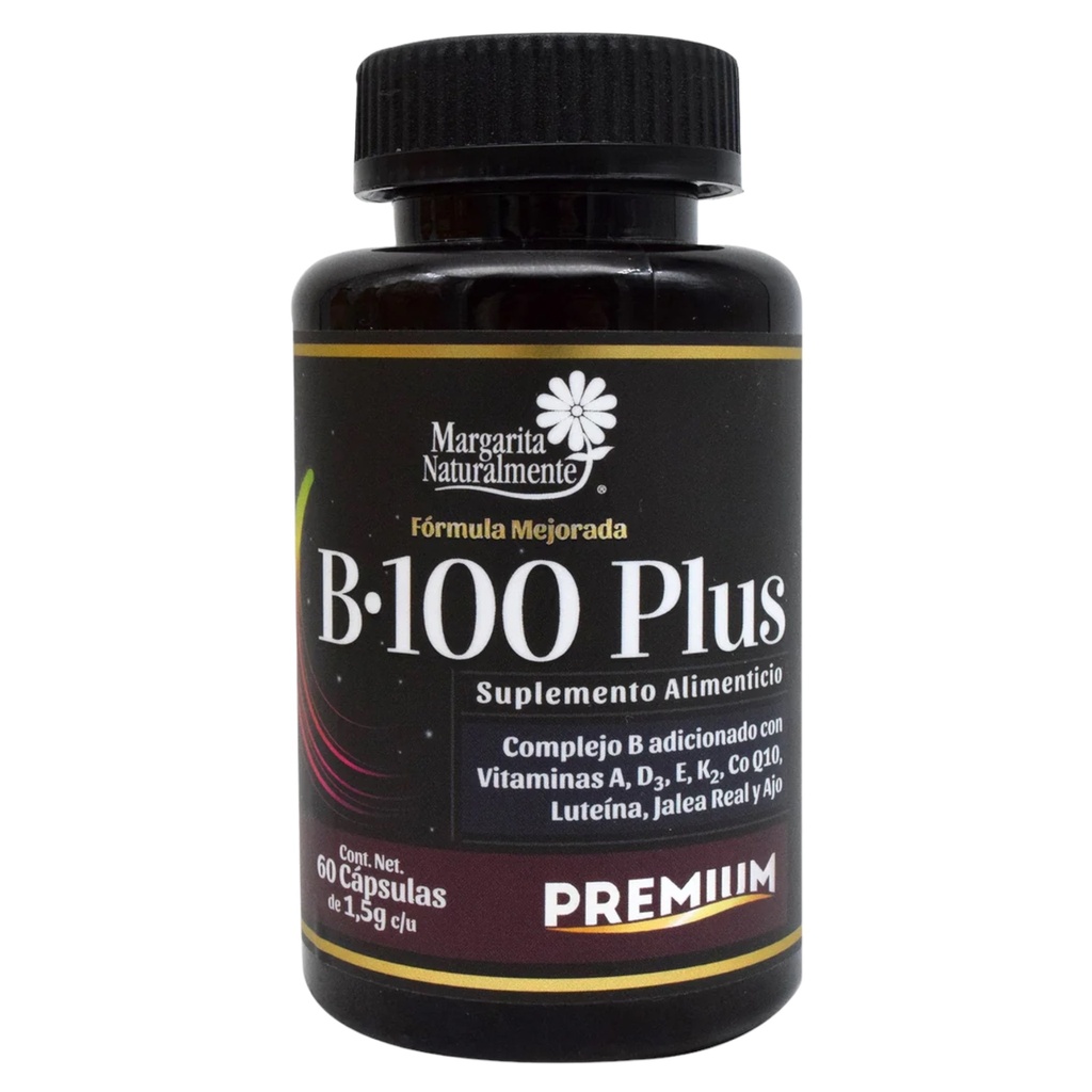 Complejo B-100 Plus Premium (Margarita Naturalmente)