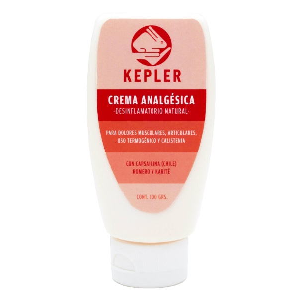 Crema analgésica karite/capsaicina 100ml (Kepler)
