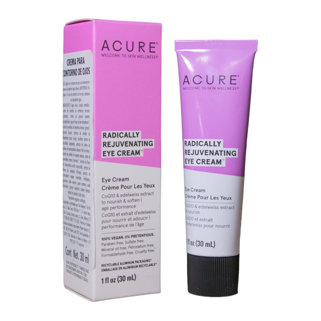Crema para contorno de ojos 30ml (Acure)