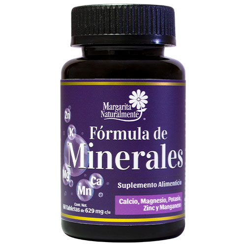 [7503015365551] Formula de Minerales 60tabs (Margarita Naturalmente)