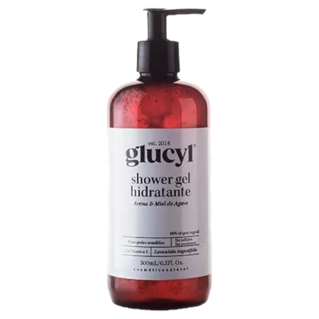 Gel de Ducha Hidratante de Avena y Miel 500 ml (Glucyl)