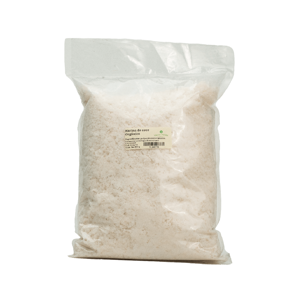 Harina de Coco Org 800 g (Villa de Patos)