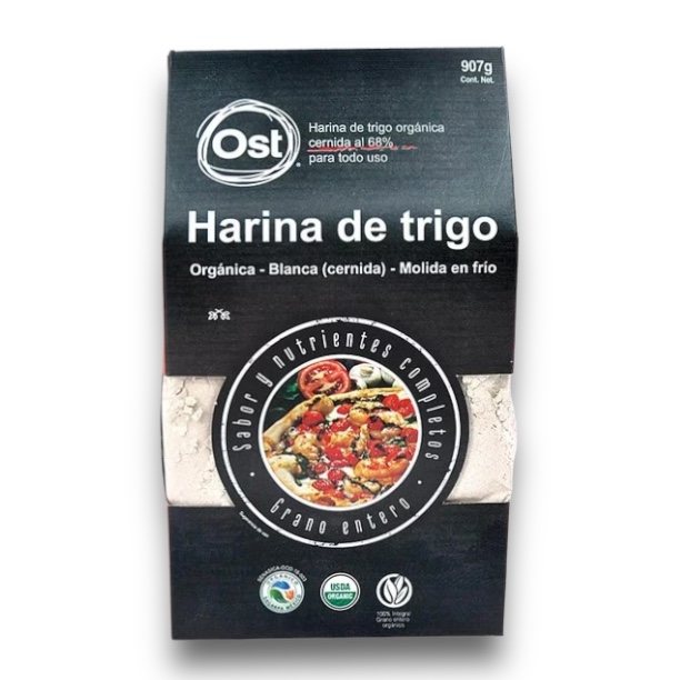 [7500326306365] Harina de trigo blanca 907g (Ost Gourmet)