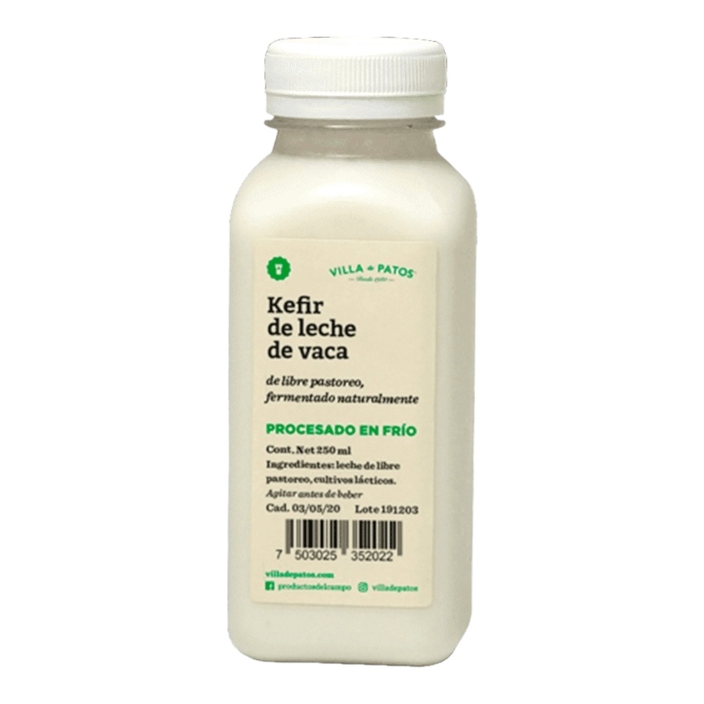Kefir de Vaca 250 ml (Villa de Patos)
