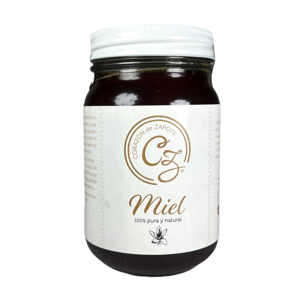 Miel de Abeja Orgánica 630 g Corazón de Zapote