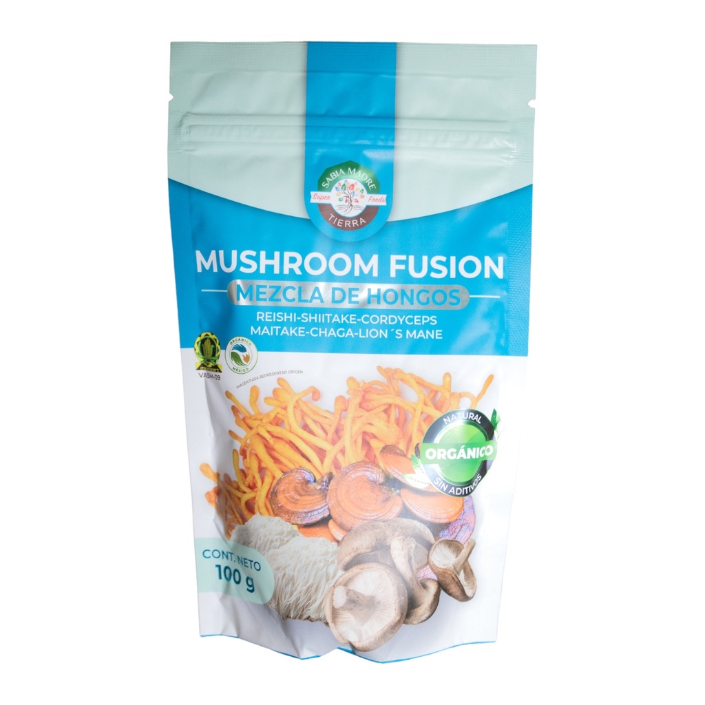 Mushroom Fusion Orgánico 100 g (Sabia Madre Tierra)