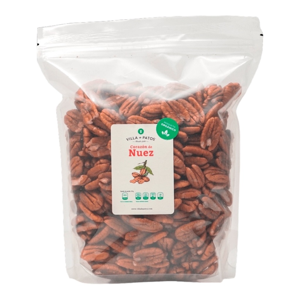 Nuez corazón Orgánica 790 g (Villa de Patos)