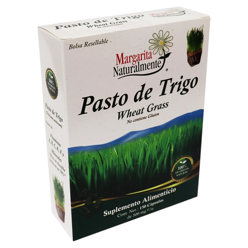 Pasto de Trigo 150 caps (Margarita Naturalmente)