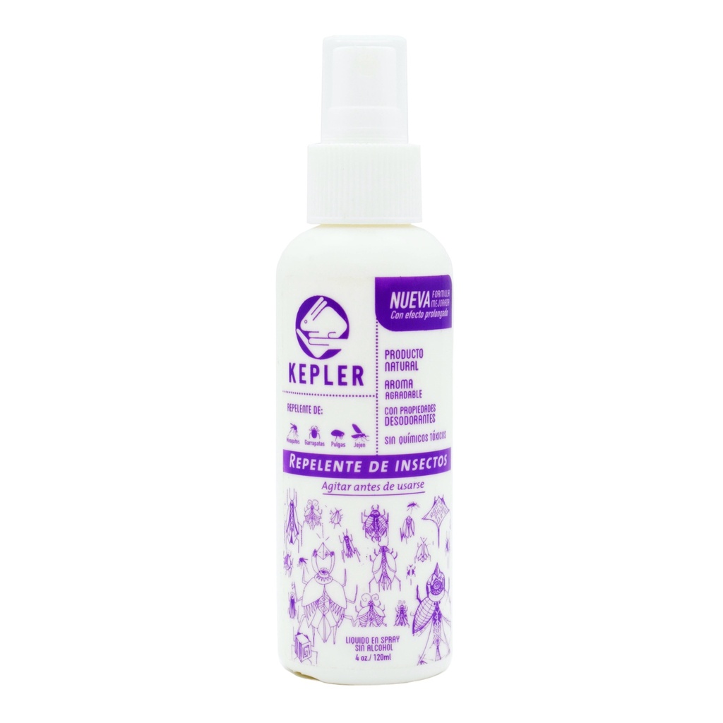[742832756556] Repelente Geranio/Lavanda 120 ml (Kepler)