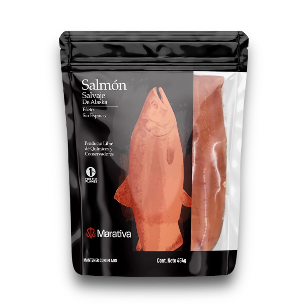Salmon Sockeye Filete 454 g (Marativa)