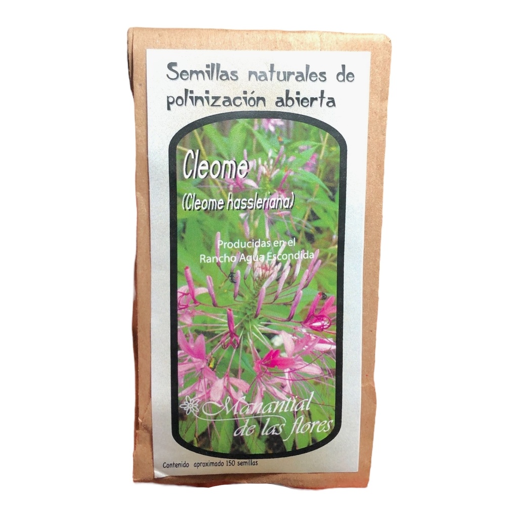 Semilla de Cleome (Manantial de las Flores)