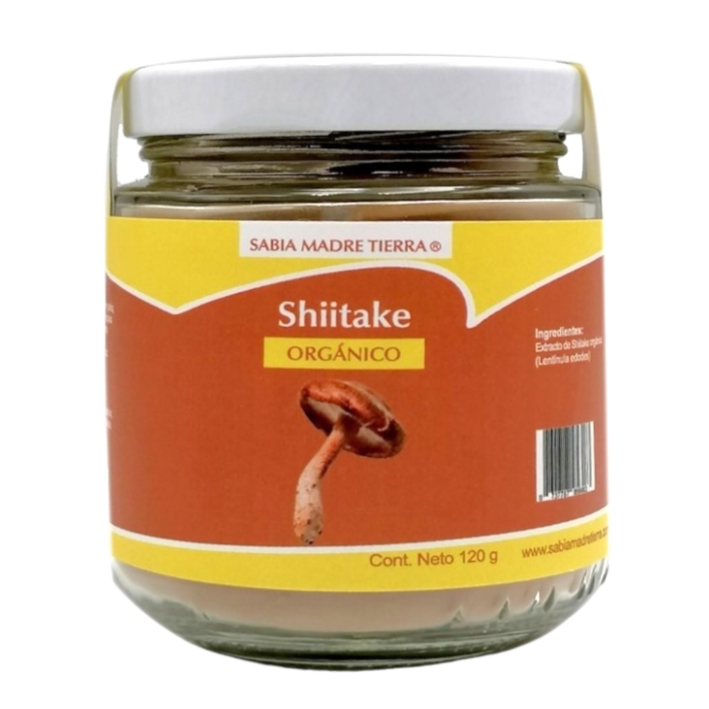 Shitake Orgánico 120 g (Sabia Madre Tierra)
