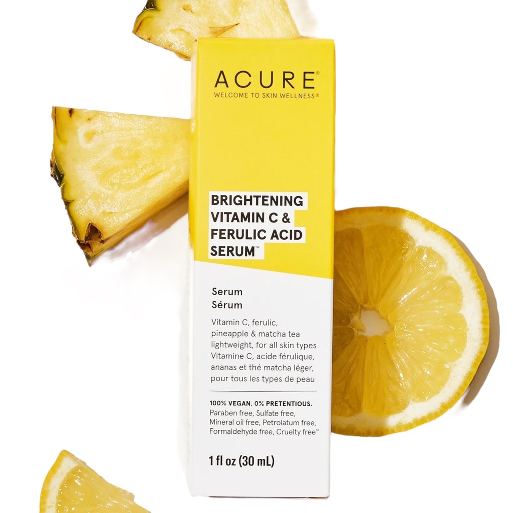 [813424022493] Suero de vitamina C y ácido Ferúlico 30ml (Acure)