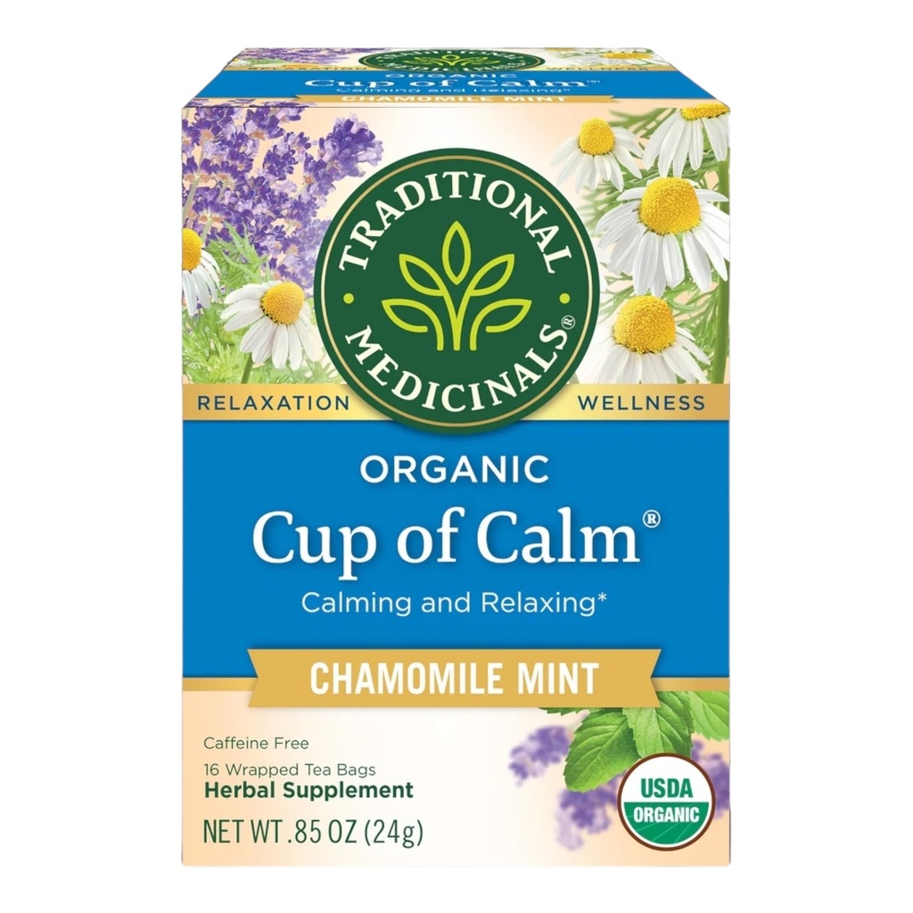 Te Cup of Calm Org 24g (Traditional Medicinals)