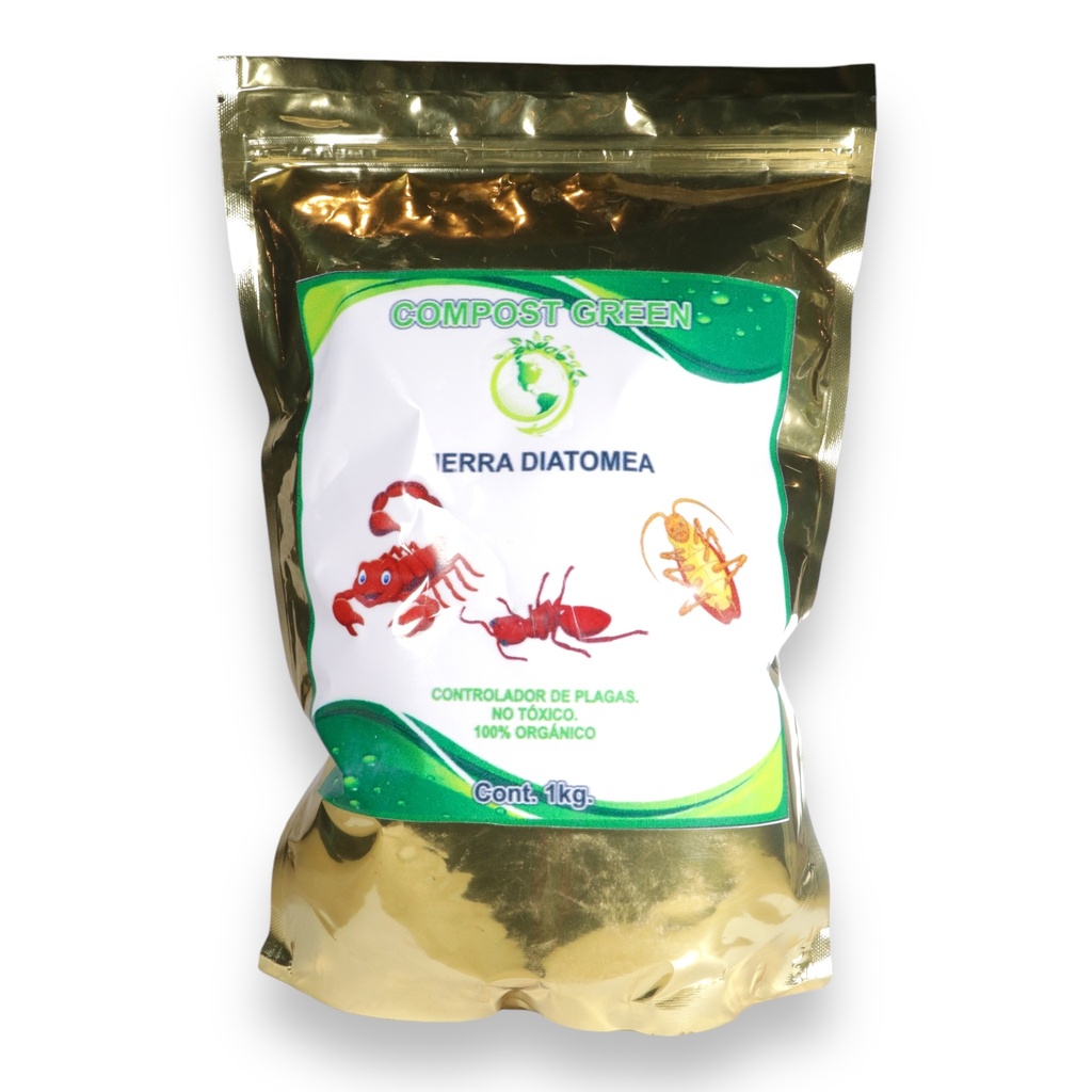 Tierra de Diatomea 1Kg (Compost Green)