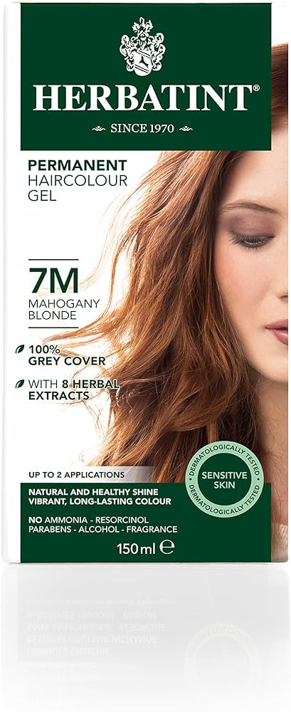 Tinte Herbal Rubio Caoba 7M (Herbatint)