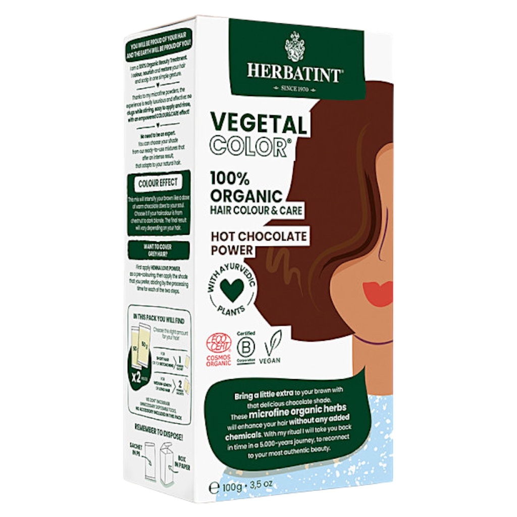 [8016744803038] Tinte Vegetal Color Castaño Chocolate 100g (Herbatint)