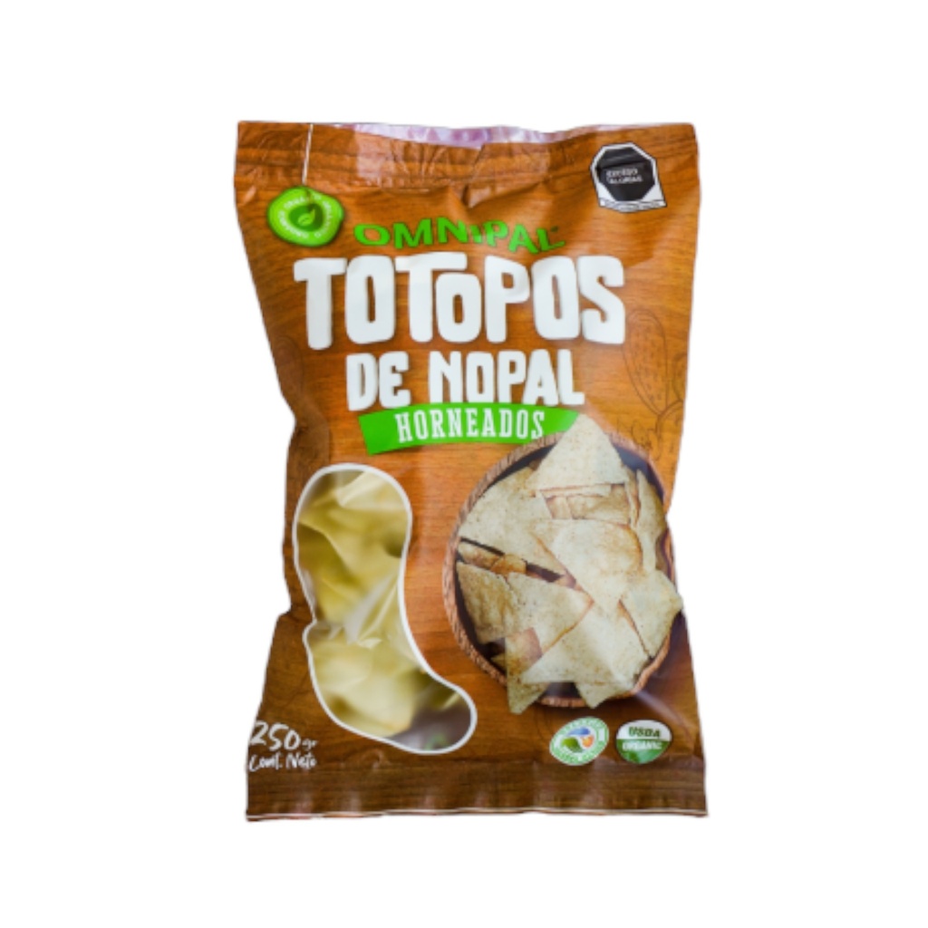 Totopo Orgánico Horneado 250g (Omnipal)