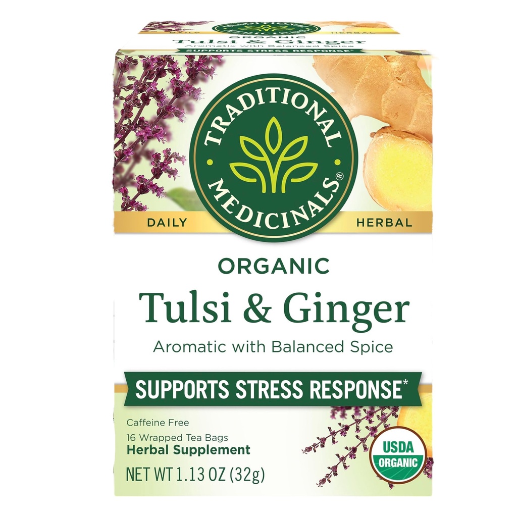 [032917002549] Té de Albahaca c/ Jengibre 16 Sobres (Traditional Medicinal)