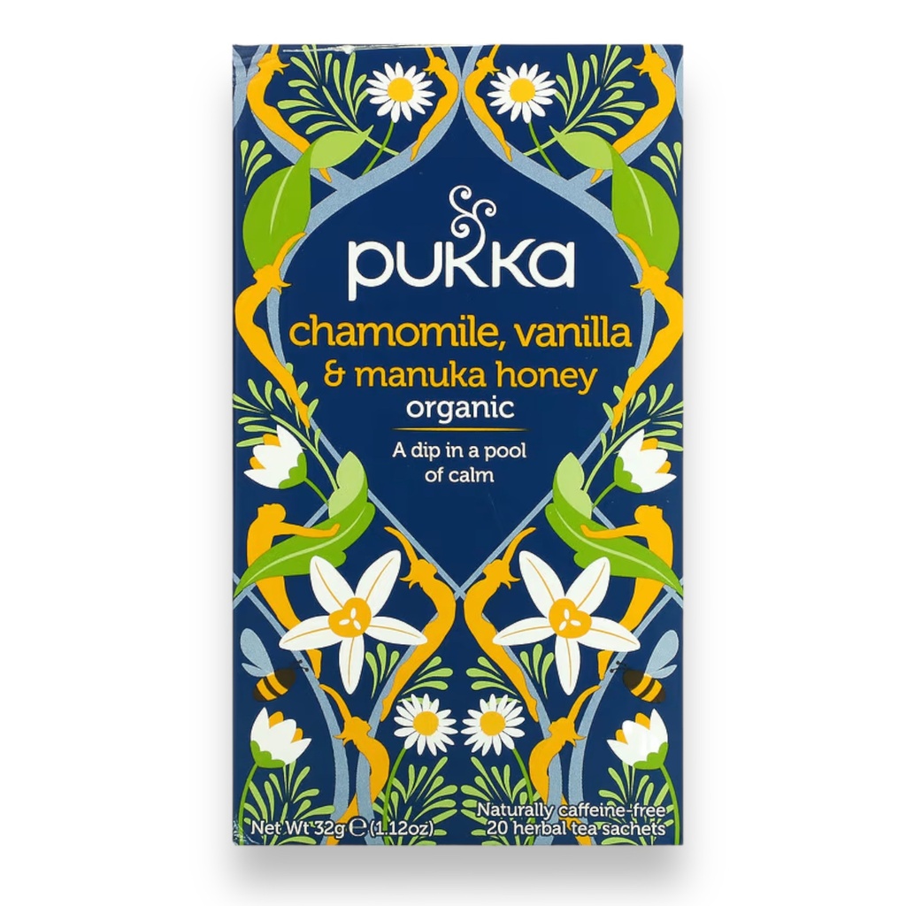 Chamomile, vanilla & manuka 20sobres (Pukka)