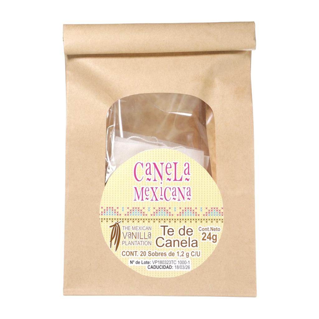 Té de canela 20 sobres (The Mexican Vanilla)