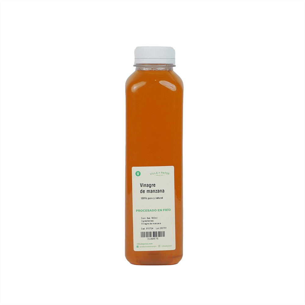 Vinagre de Manzana 500 ml (Villa de Patos)