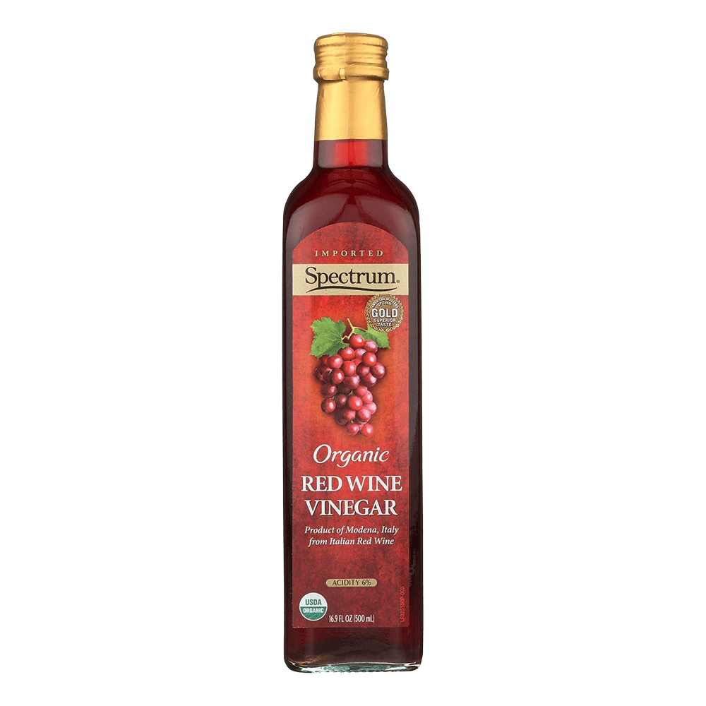 Vinagre de Vino Tinto Org 500ml (Spectrum)