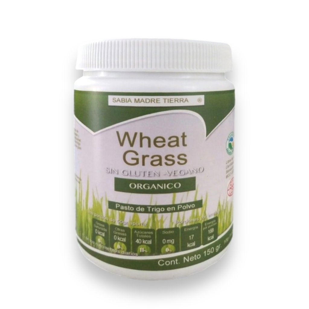 Wheat Grass Orgánico 100g (Sabia Madre Tierra)