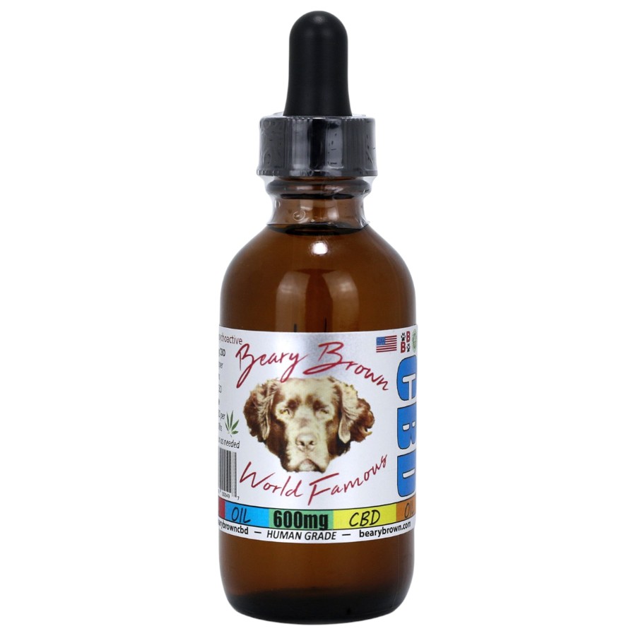 Aceite para perros con CBD 600 mg (Beary Brown) 