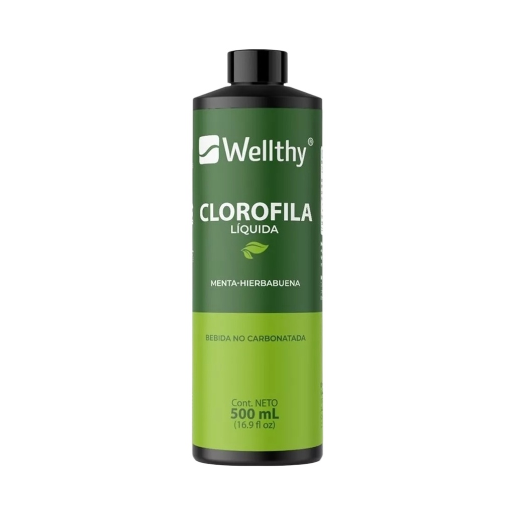 Clorofila -Menta y hierbabuena 500ml (Wellthy)