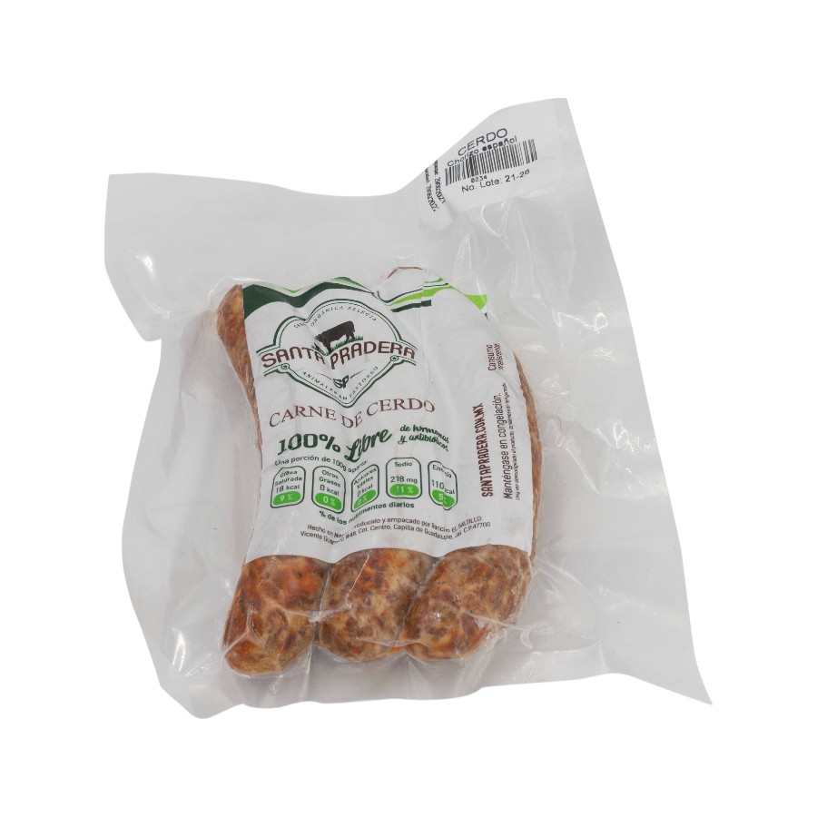 Chorizo español 350gr (Santa Pradera)