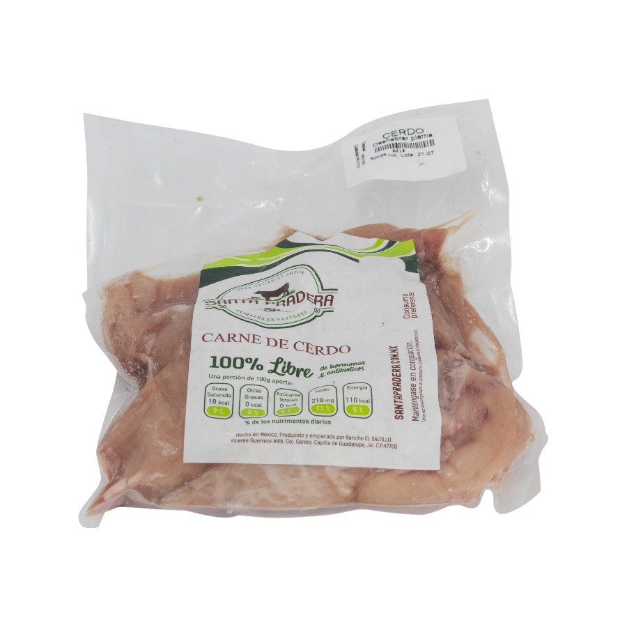 Carne para deshebrar de cerdo 500g (Santa Pradera)