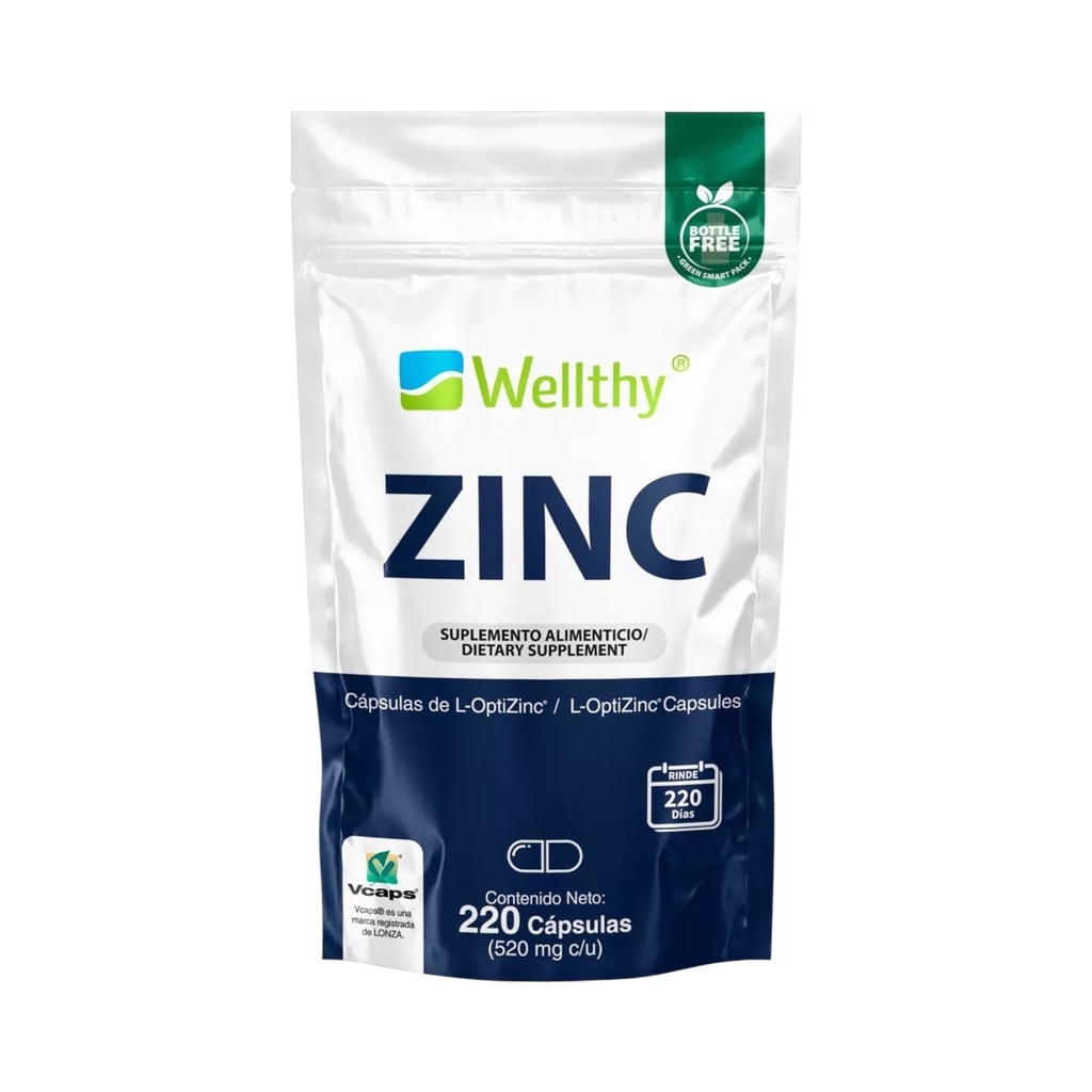 Zinc 220caps (Wellthy)