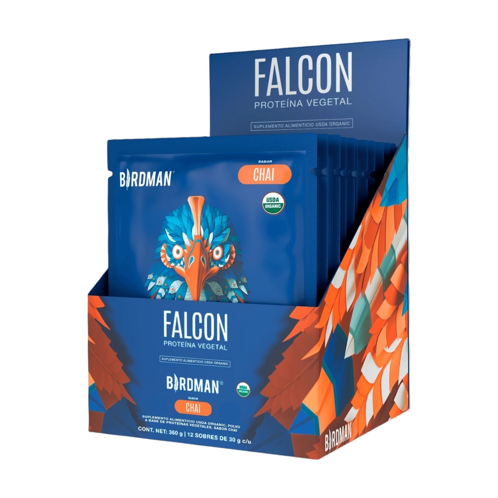 [7500462667719] Falcon sobre de proteína sabor Chai 30g (Birdman)